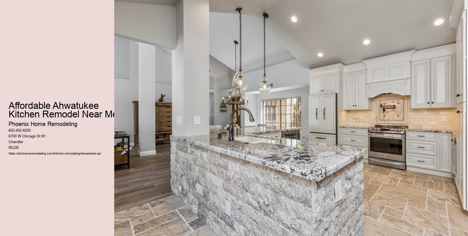 Affordable Ahwatukee Kitchen Remodel Near Me